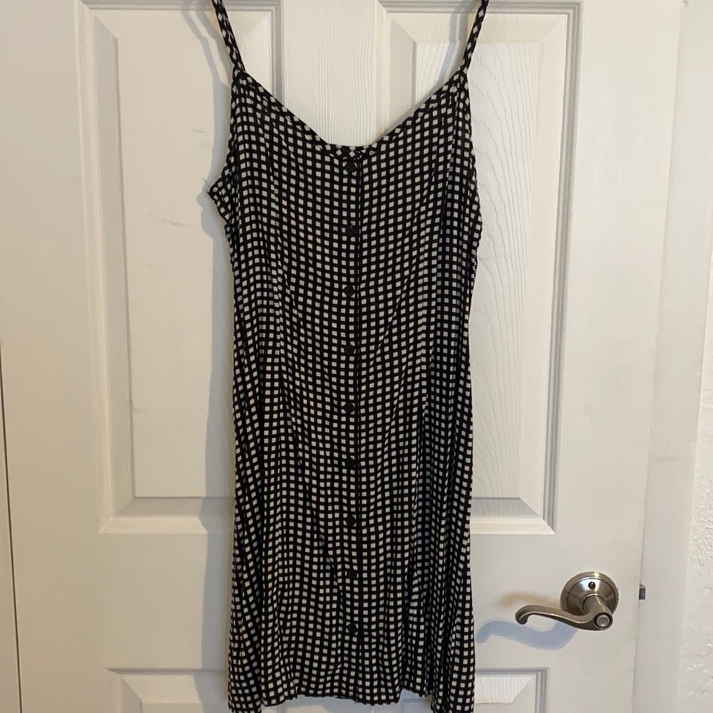 Black and white checkered dress by Divided H&M
